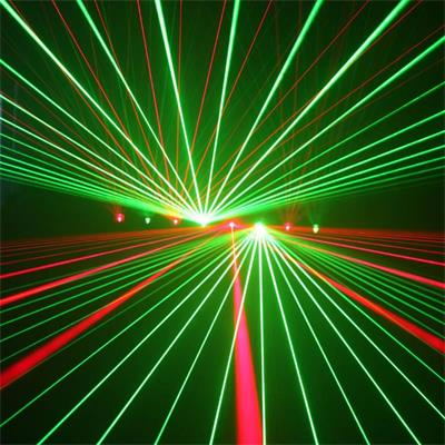 Grüne Laser wurden in allen Branchen eingesetzt