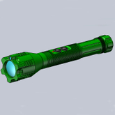 Handheld-paralleler Strahl grüner LED-Illuminator mit grünem Laserzeiger für dunkle Flächenbeleuchtung